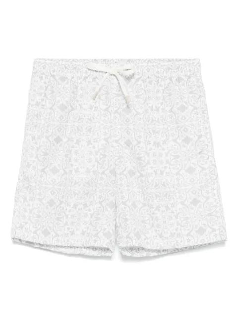 Eleventy shorts de playa estampados