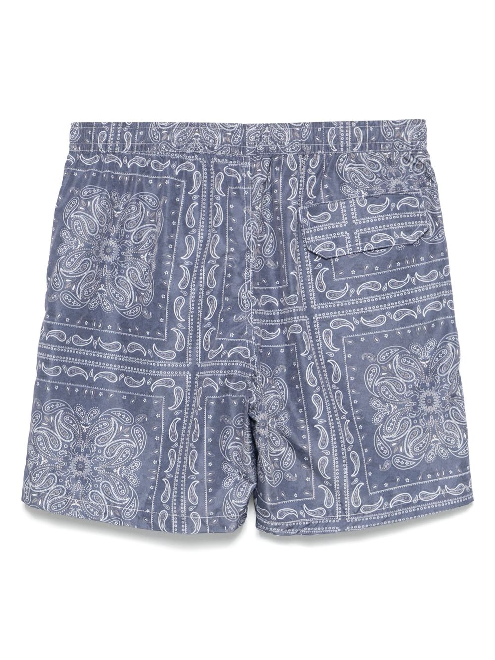 Eleventy bandana-print swim shorts - Blue