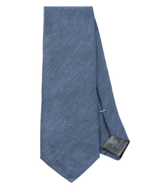 Canali slub-texture tie
