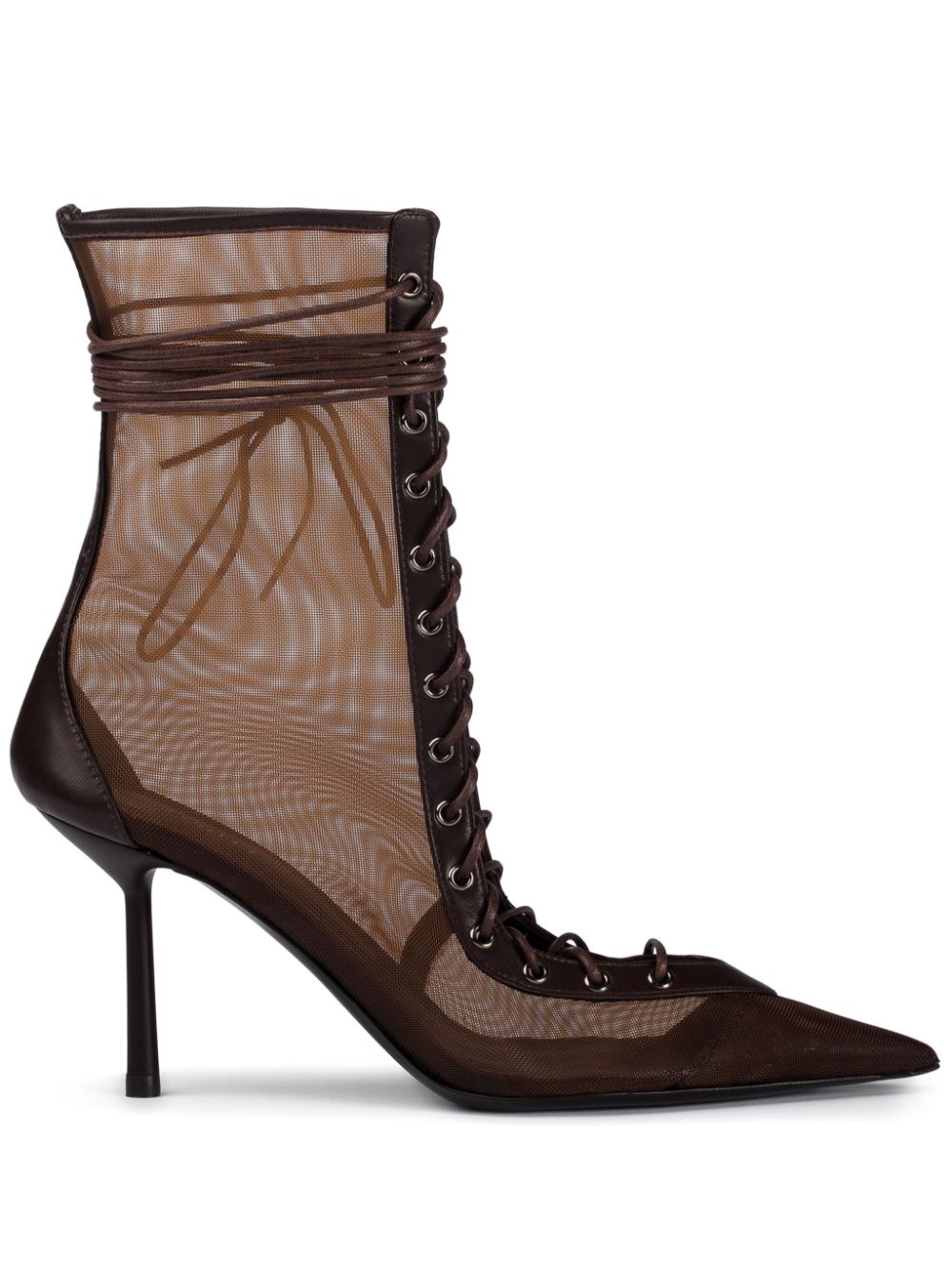 Le Silla 80mm Colette boots Brown