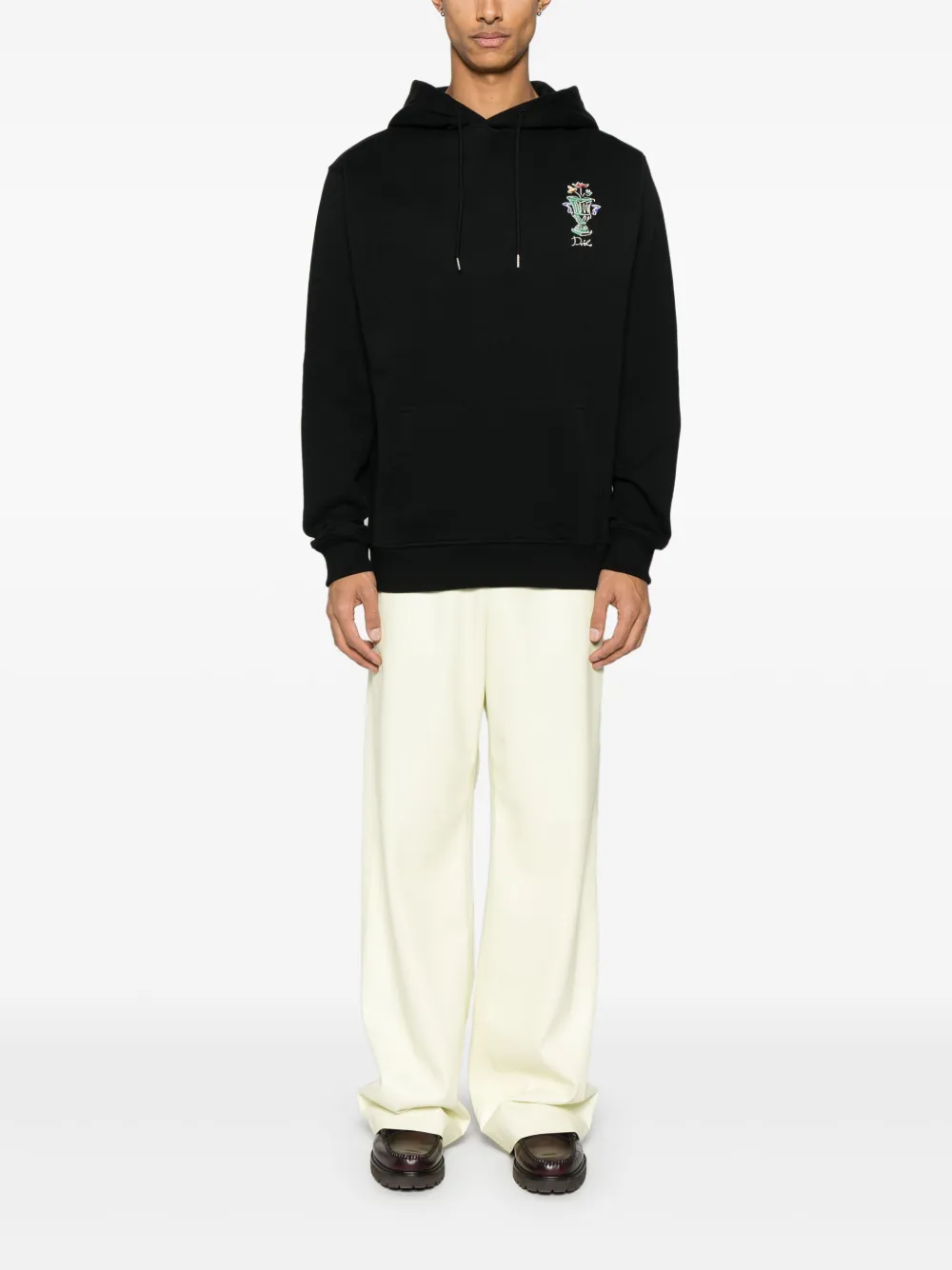 Drôle De Monsieur Vase hoodie Zwart