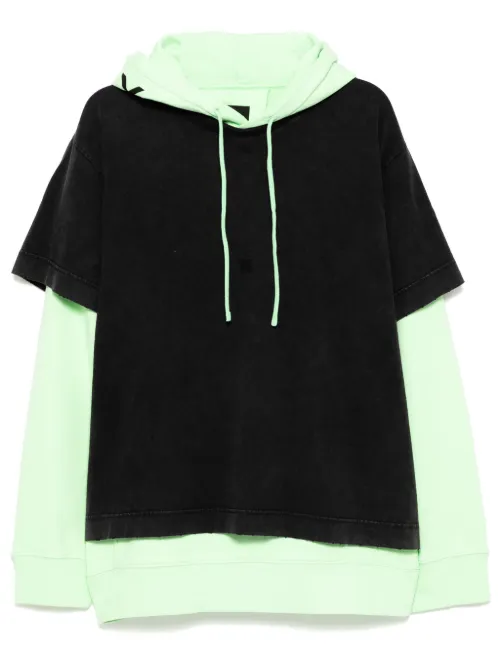 Hoodie à design superposé - Givenchy - Modalova
