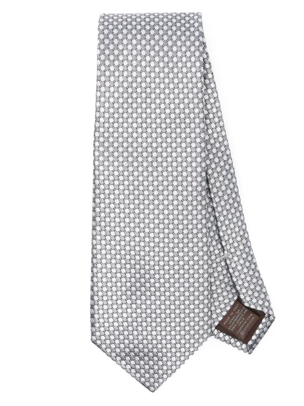 Canali corbata de seda | gris | Image 1