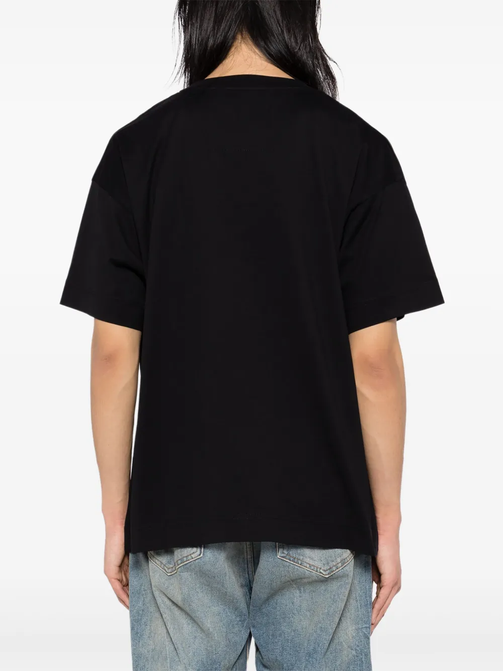 Givenchy T-shirt met logopatroon Zwart