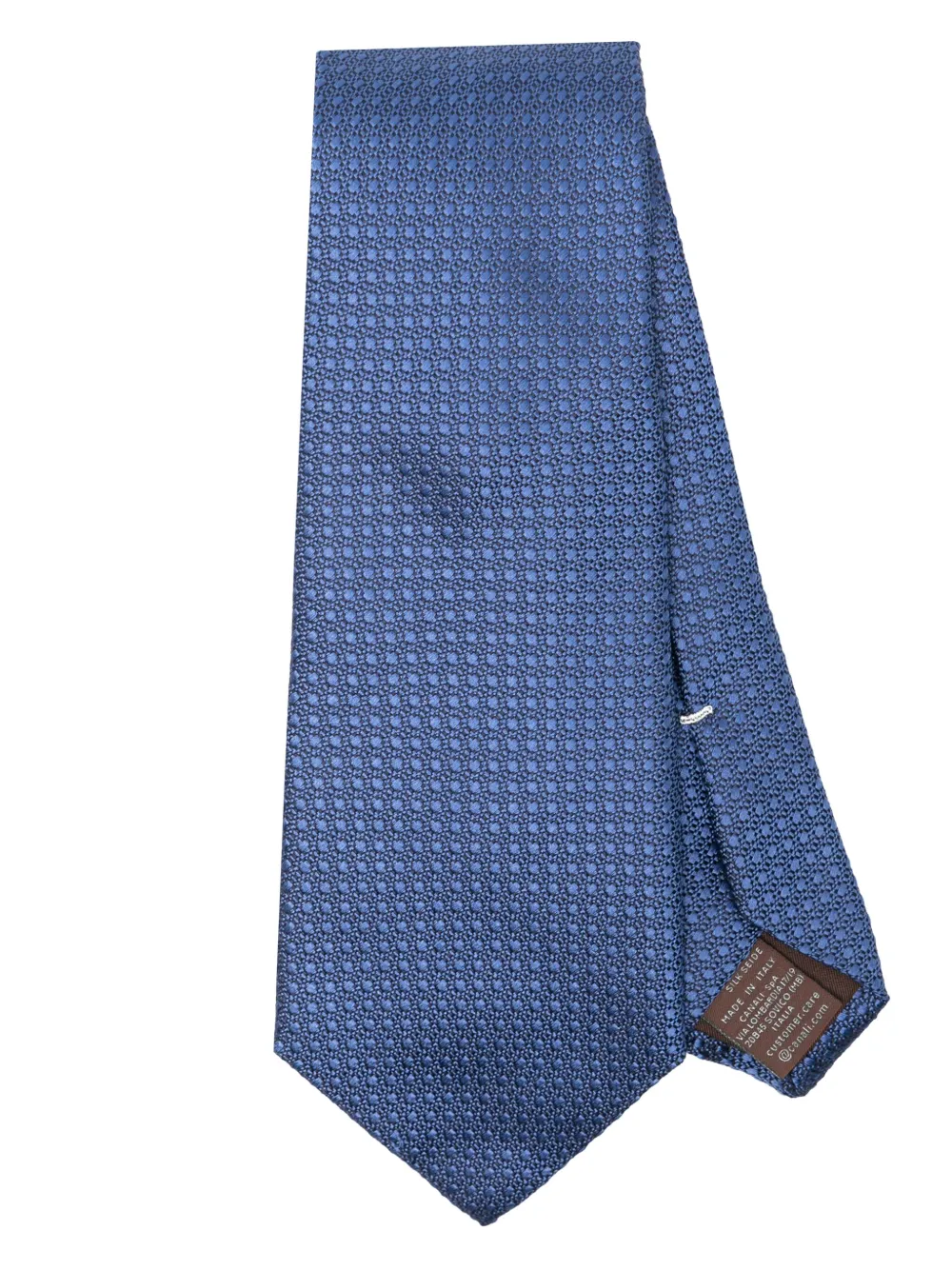 Canali cravate en soie | bleu | Image 1