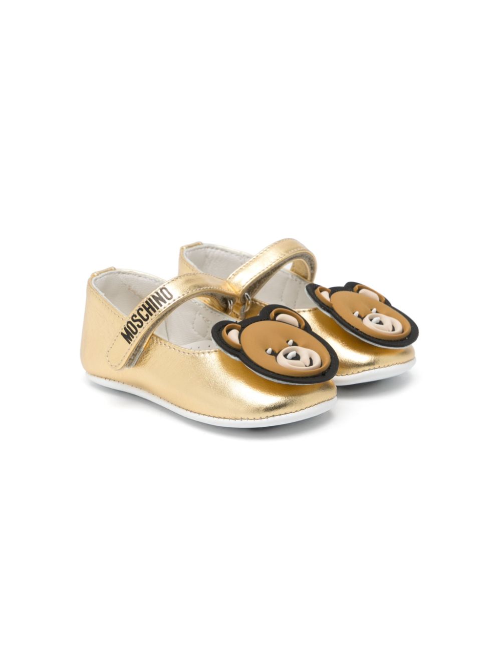 Moschino Kids Teddy Bear ballerina's Goud