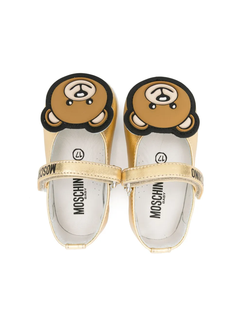 Moschino Kids Teddy Bear ballerina's Goud