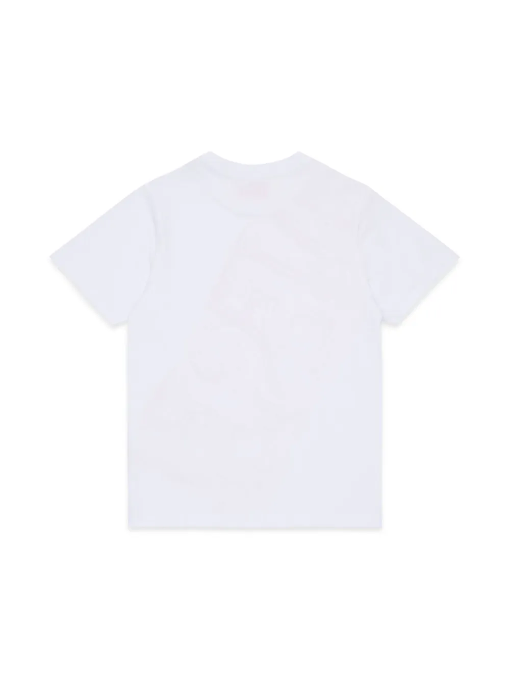 Diesel Kids T-shirt met logoprint - Wit