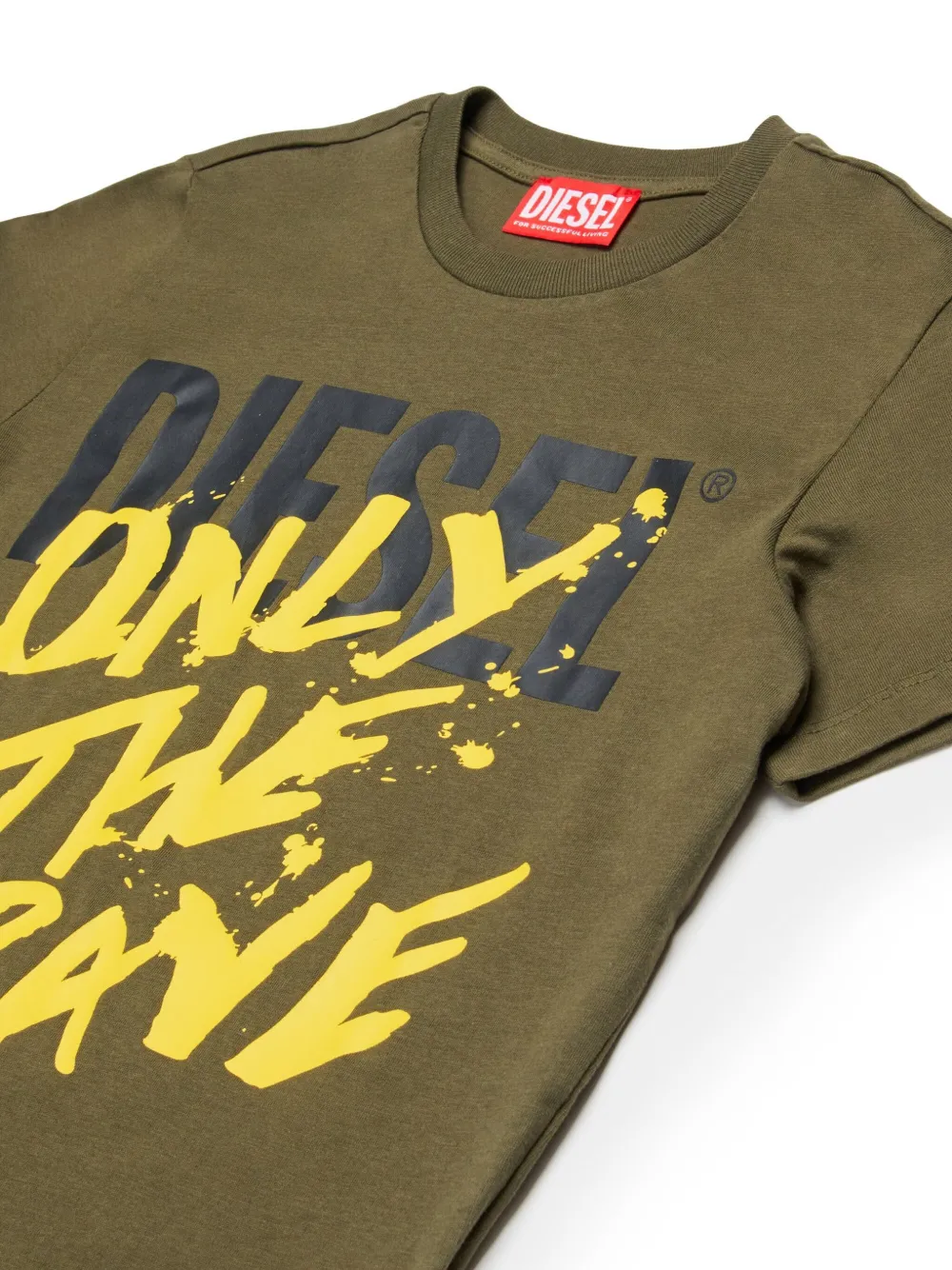 DIESEL ONLY THE BRAVE LOGO-PRINT T-SHIRT