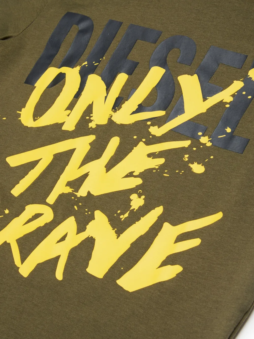 DIESEL ONLY THE BRAVE LOGO-PRINT T-SHIRT