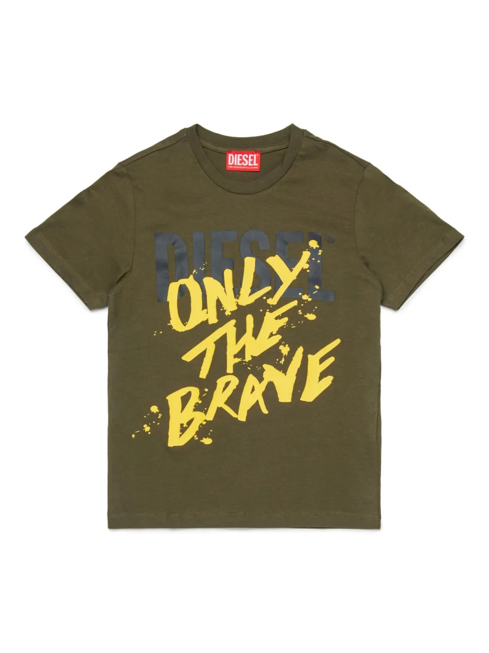 DIESEL ONLY THE BRAVE LOGO-PRINT T-SHIRT