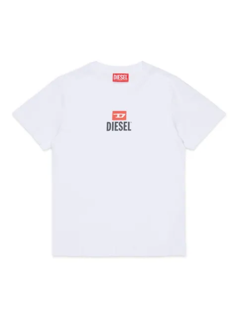 Diesel Kids تيشيرت 'D-ديزل' بطبعة شعار الماركة