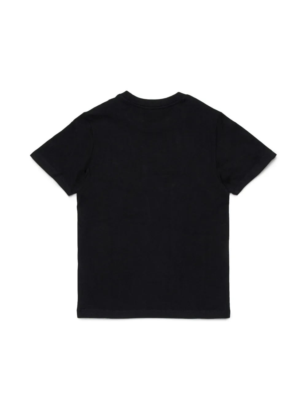 Diesel Kids D-Diesel T-shirt met logoprint - Zwart