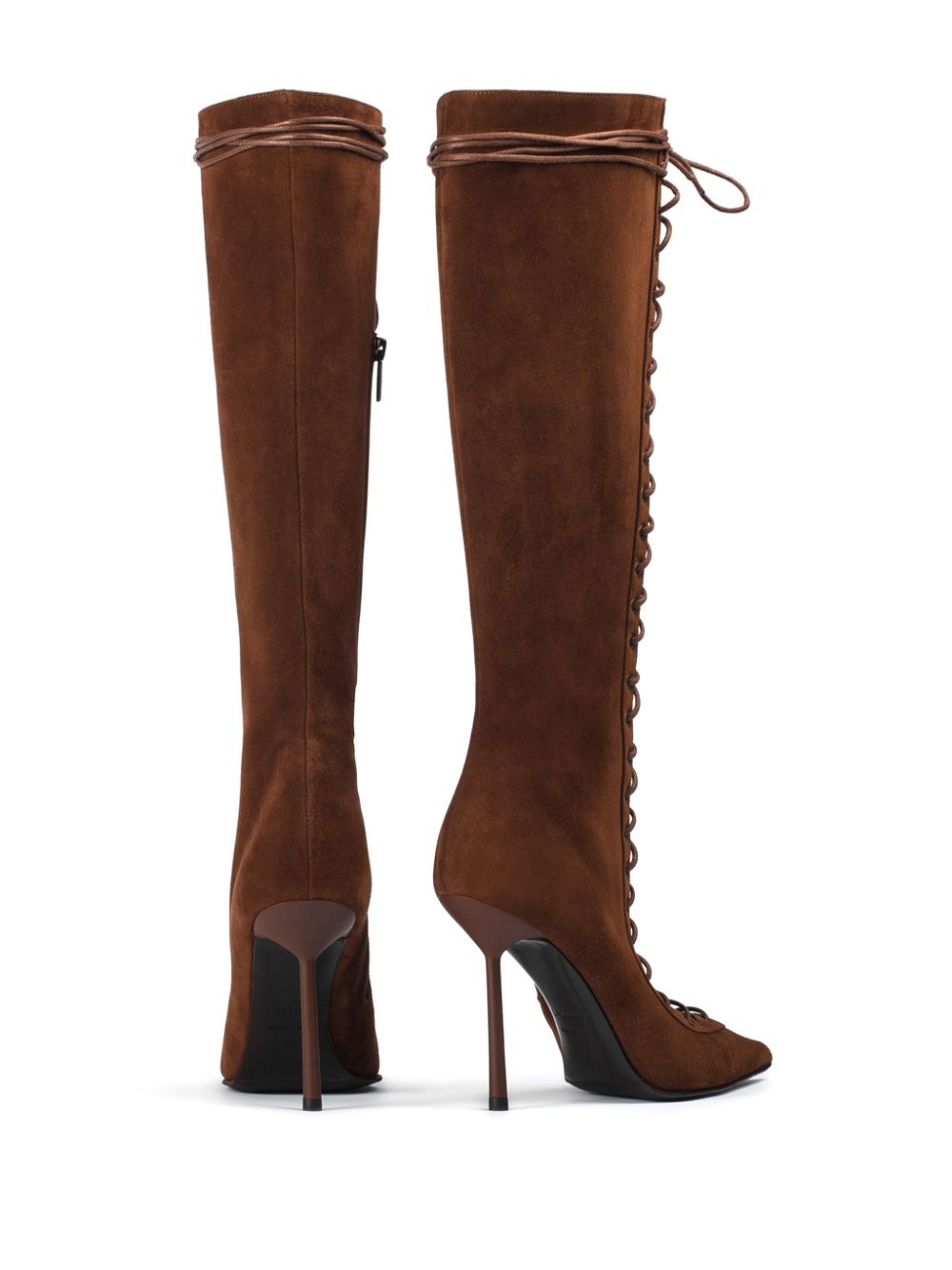 Le Silla 100mm Colette boots Brown