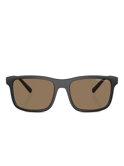 Armani Exchange square acetate sunglasses