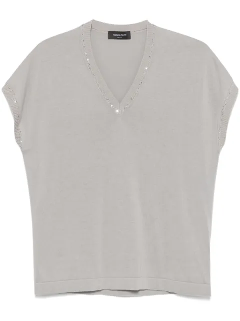 Fabiana Filippi sequin-embellished vest