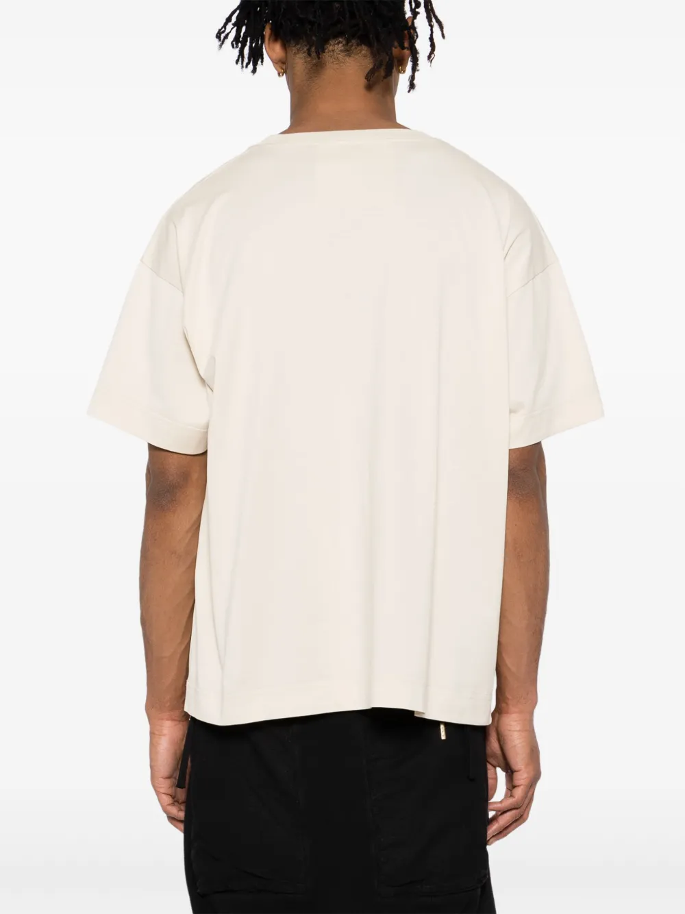 Givenchy T-shirt met logopatroon Beige