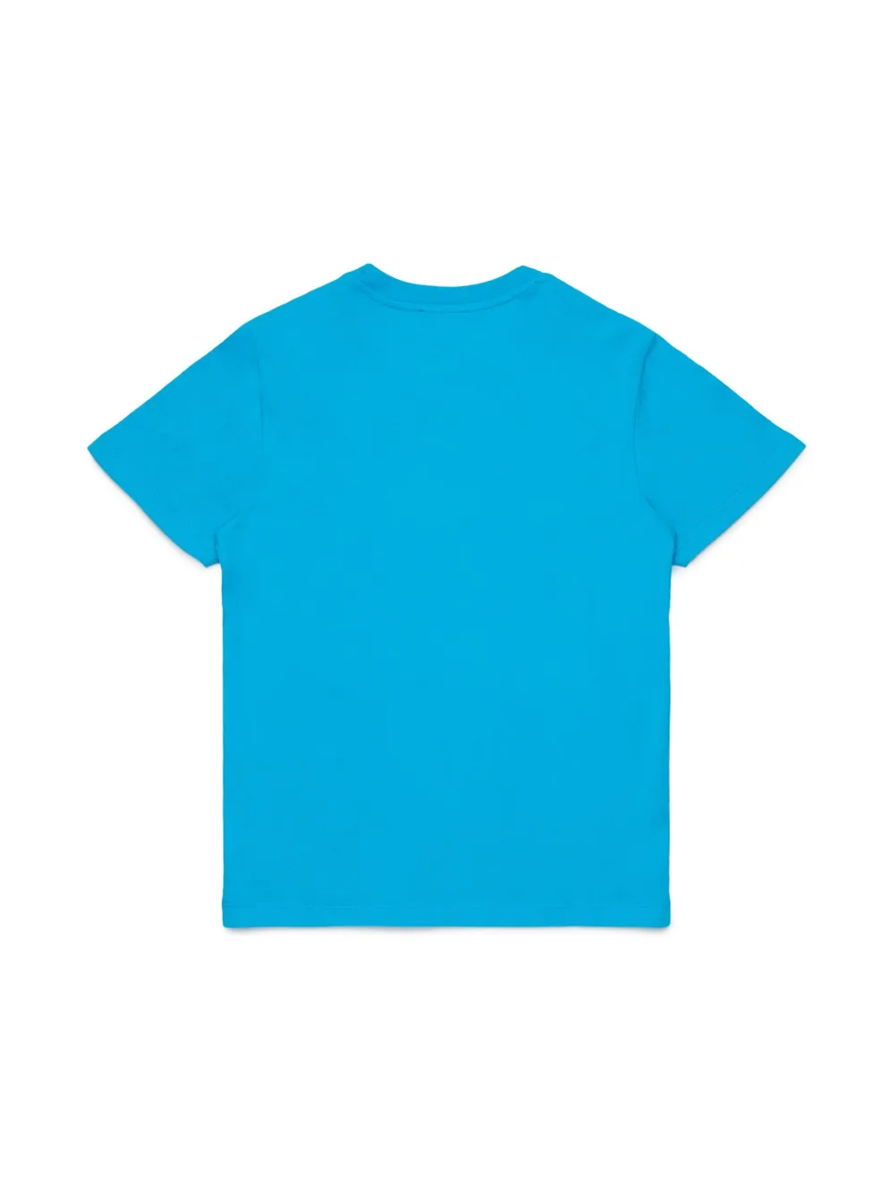 Diesel Kids D-Diesel T-shirt met logoprint - Blauw