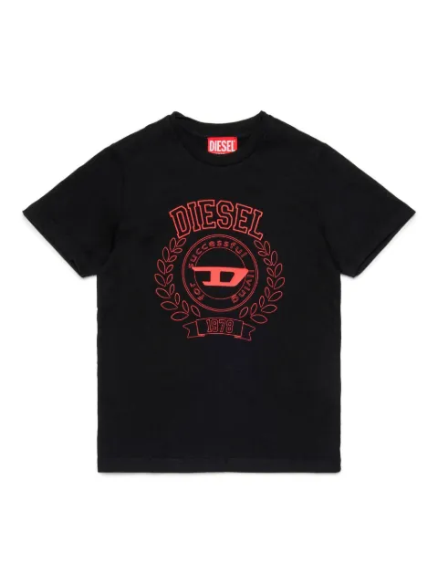 Diesel Kids t-shirt à logo brodé