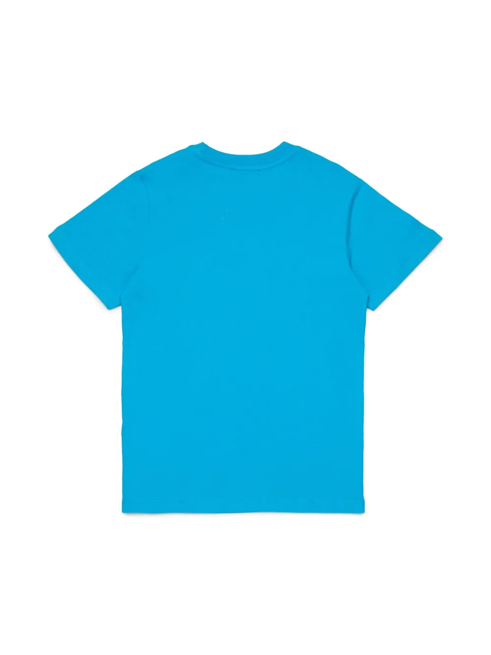 Diesel Kids T-shirt met logoprint - Blauw