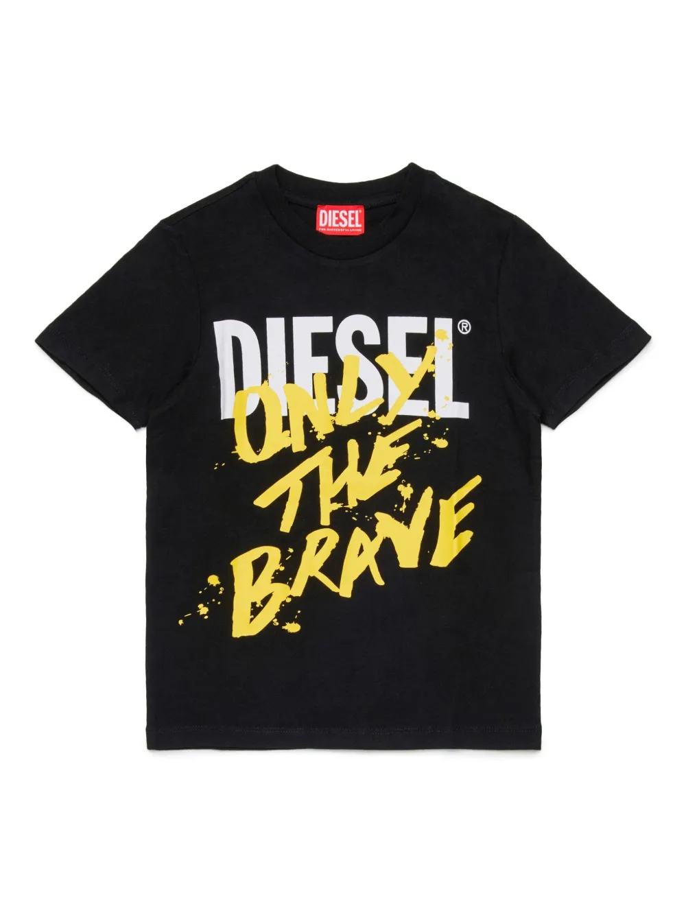 Diesel Kids playera con logo Only The Brave | negro | Image 1