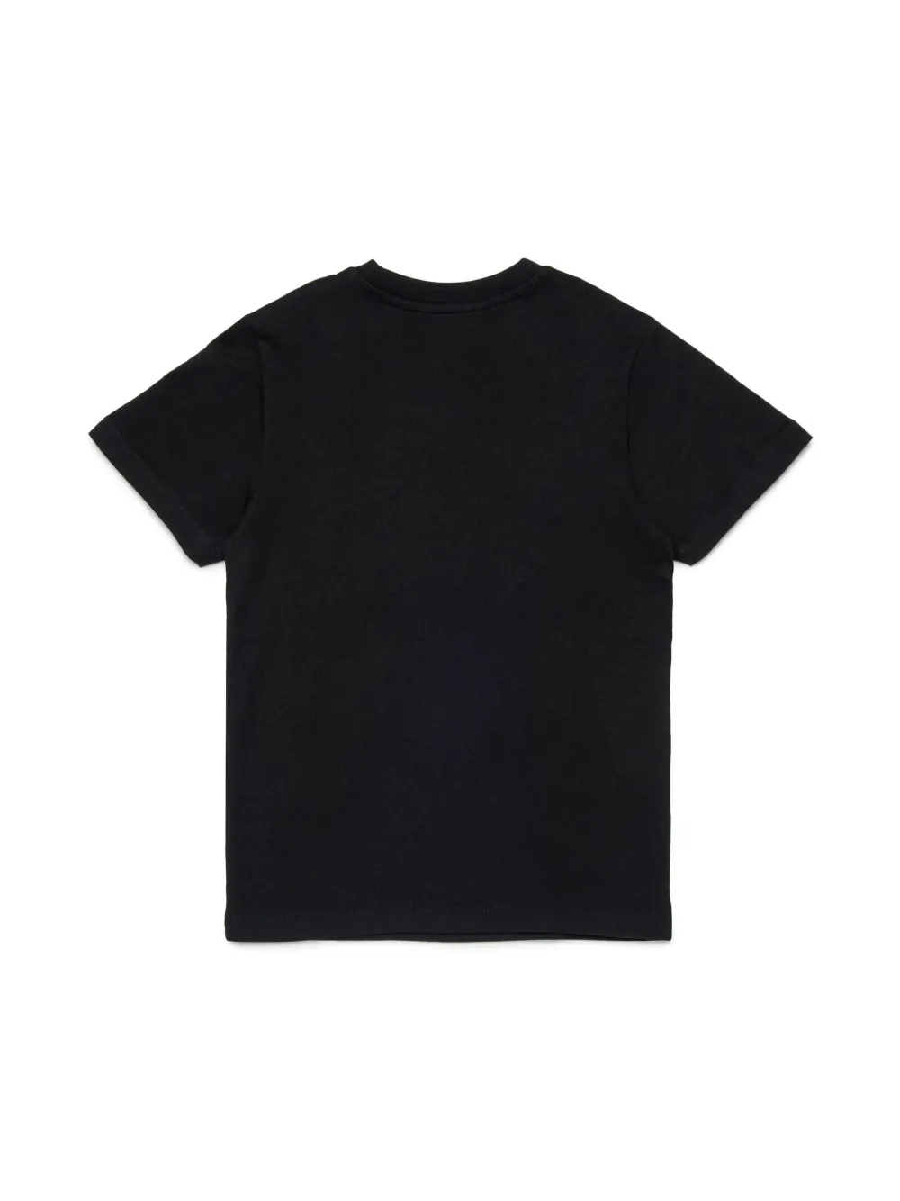 Diesel Kids T-shirt met logoprint Zwart