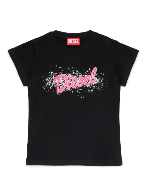 Diesel Kids T-shirt in cotone con stampa