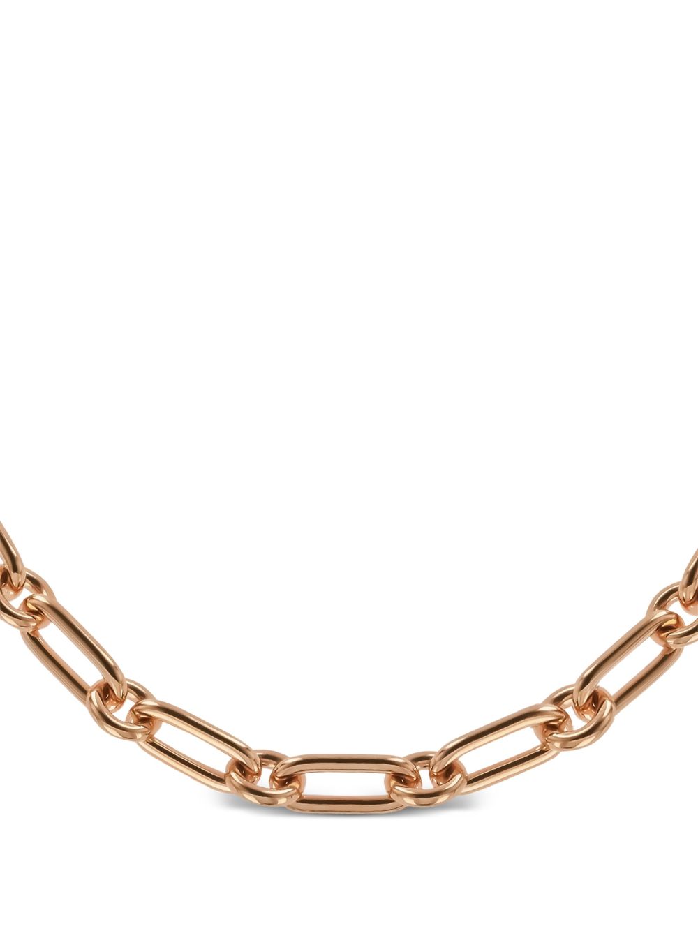 Pragnell 18kt roségouden mini Havana halsketting met diamant - Roze