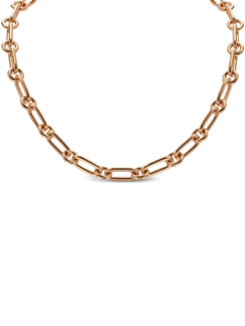 Pragnell 18K rose gold mini Havana diamond necklace