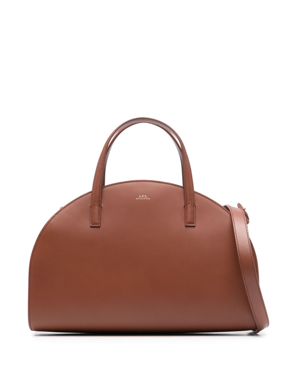 A.P.C. Demi Lune tote bag Bruin