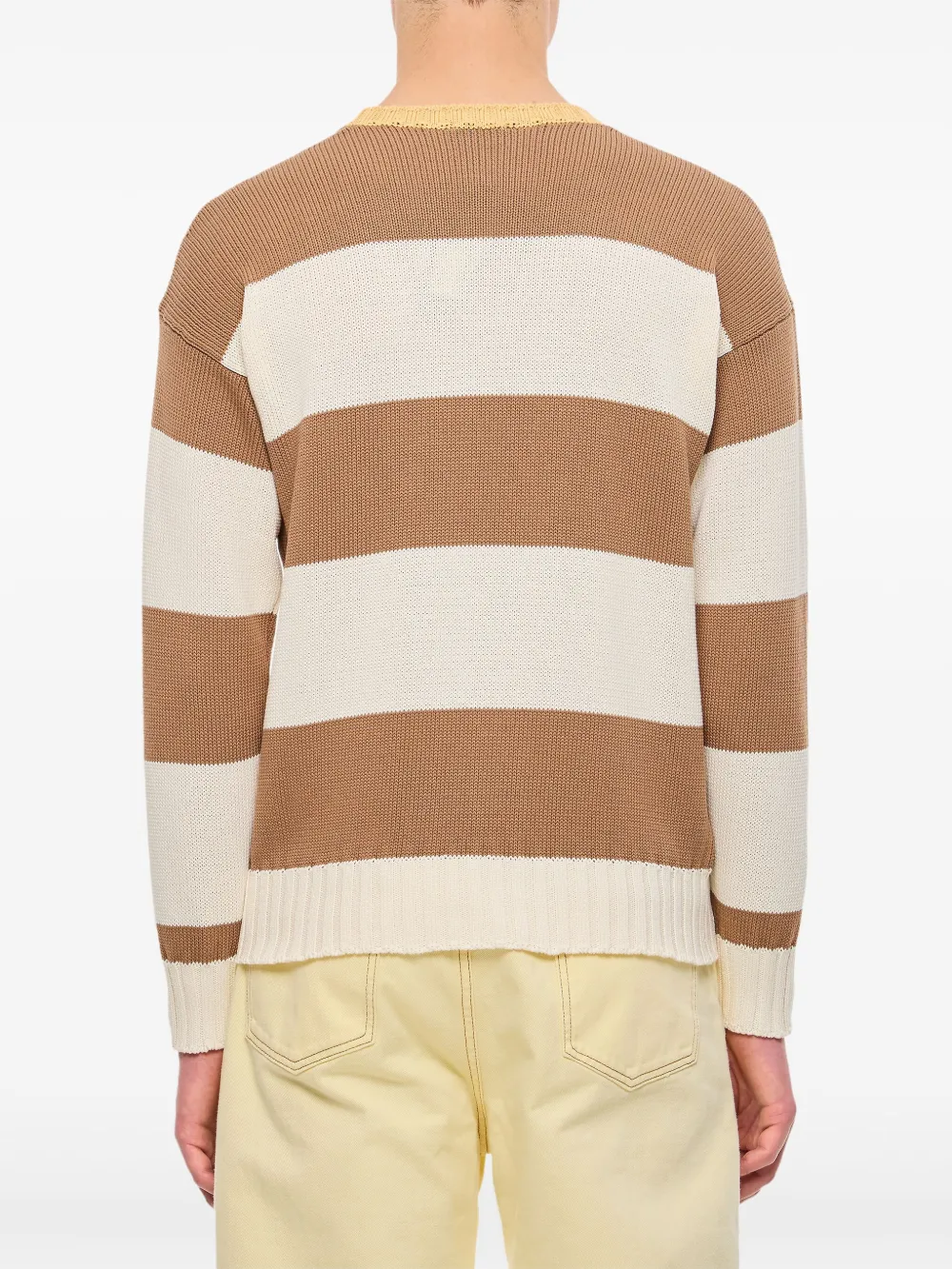Drumohr Katoenen trui Beige