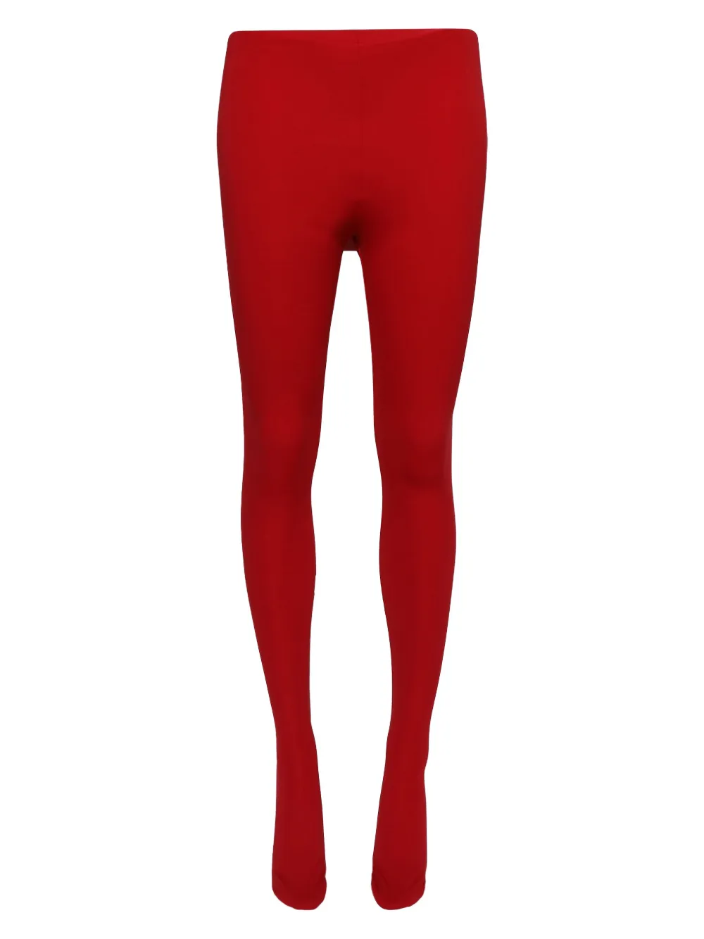 Wardrobe.nyc Opaque Tights In Red