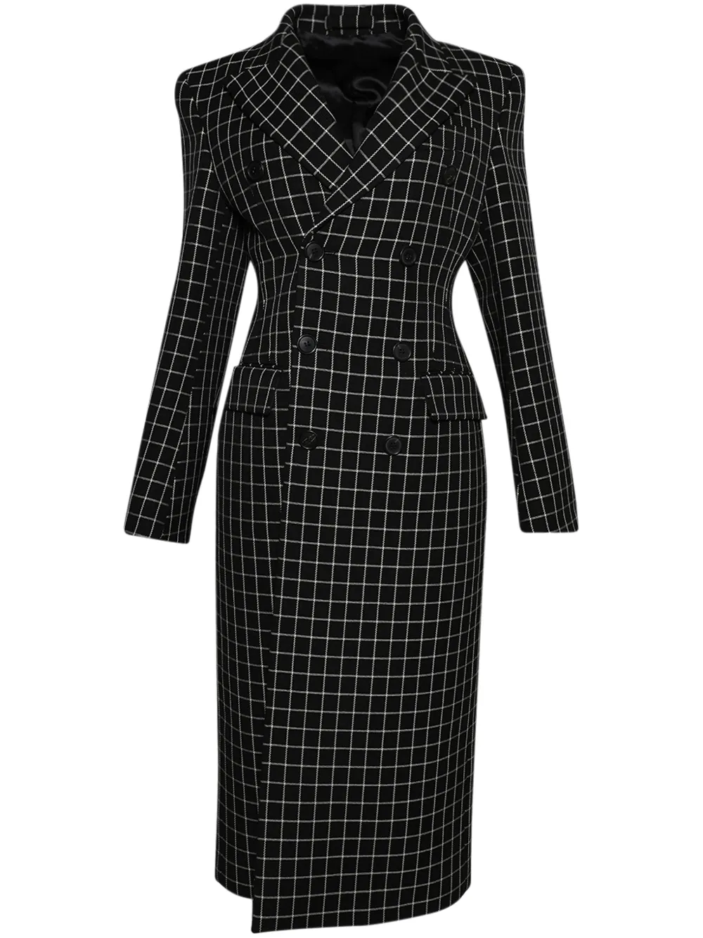 WARDROBE.NYC abrigo con doble botonadura | negro | Image 1