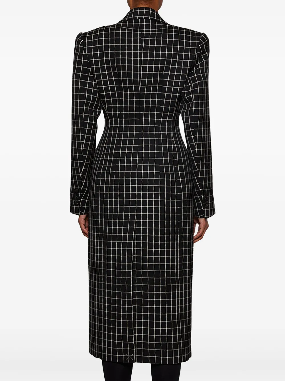 WARDROBE.NYC Jas met dubbele rij knopen Zwart