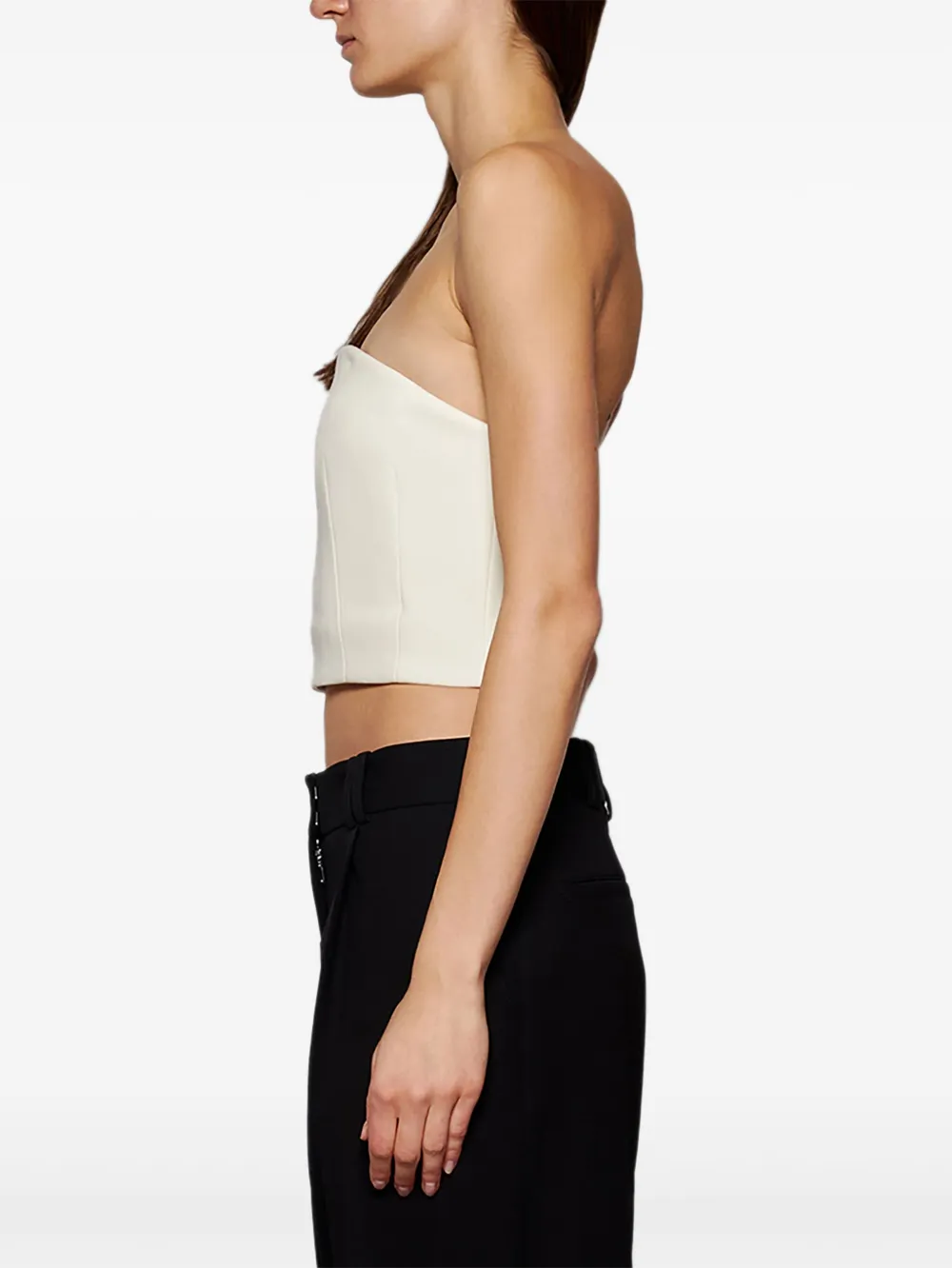 WARDROBE.NYC Korset top Beige