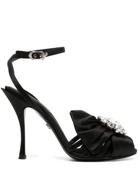 Dolce & Gabbana sandaler med strass 110 mm