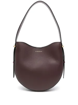 VICTORIA BECKHAM ミディアム レザー ショルダーバッグ Victoria Beckham The Victoria Zip Leather Shoulder Bag