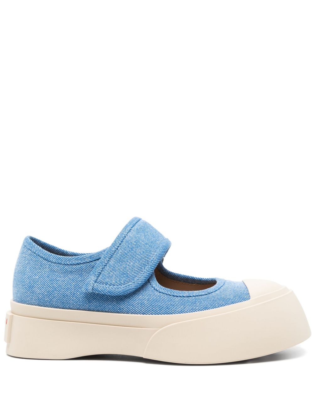 Marni denim sneakers Blue