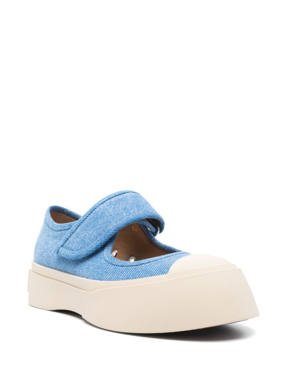 Marni denim sneakers - Blauw