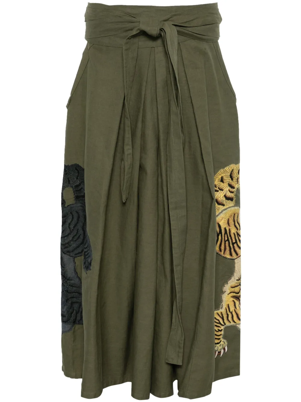 Nekomata Tiger Hakama trousers