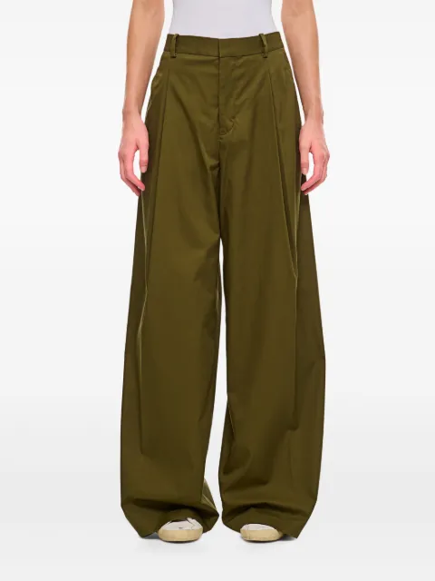 FRAME pantalones anchos con pinzas