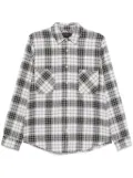 AMIRI classic flannel shirt - White