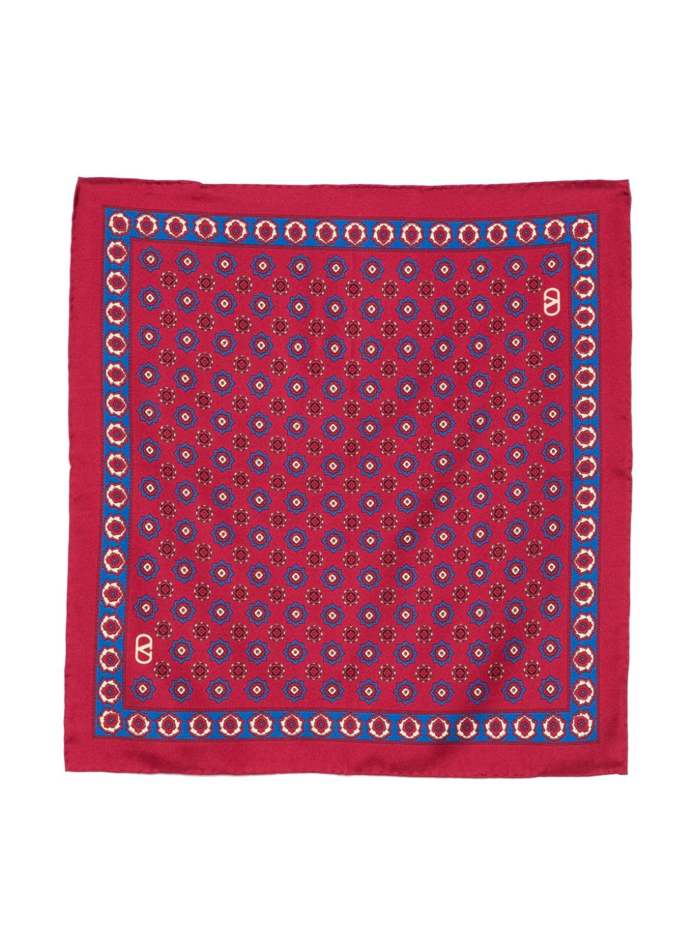 Valentino Garavani Chamber pocket square - Red