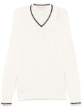 Marni cable-knit sweater - White