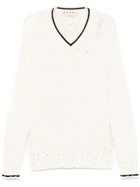 Marni cable-knit sweater
