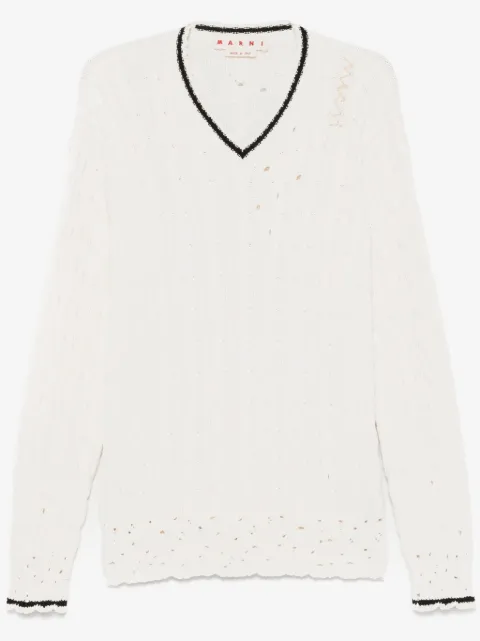 Marni cable-knit sweater
