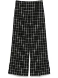 Valentino Garavani checked trousers - Black