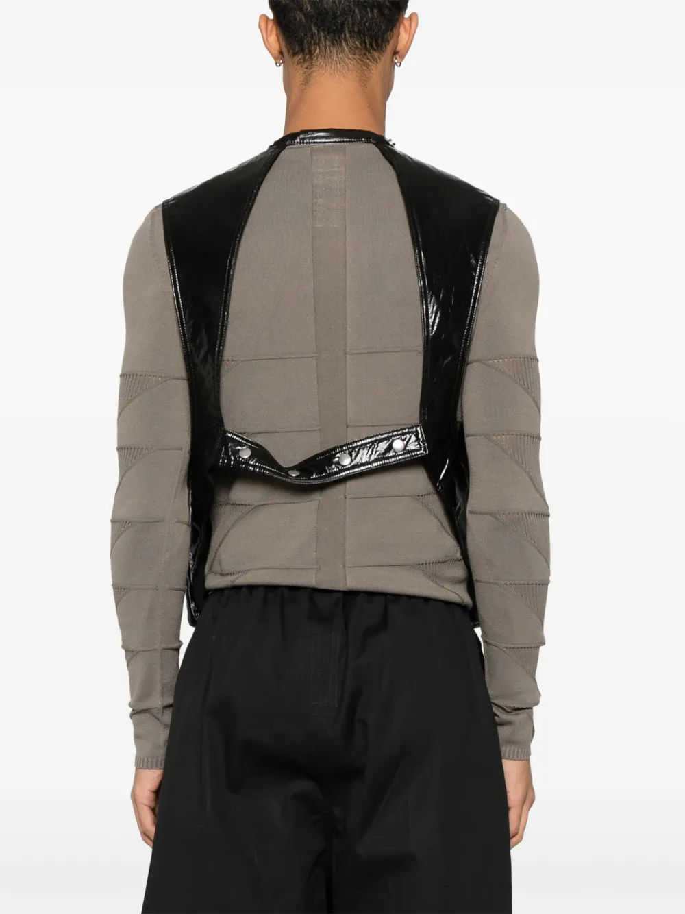 Rick Owens Cargo gilet Zwart