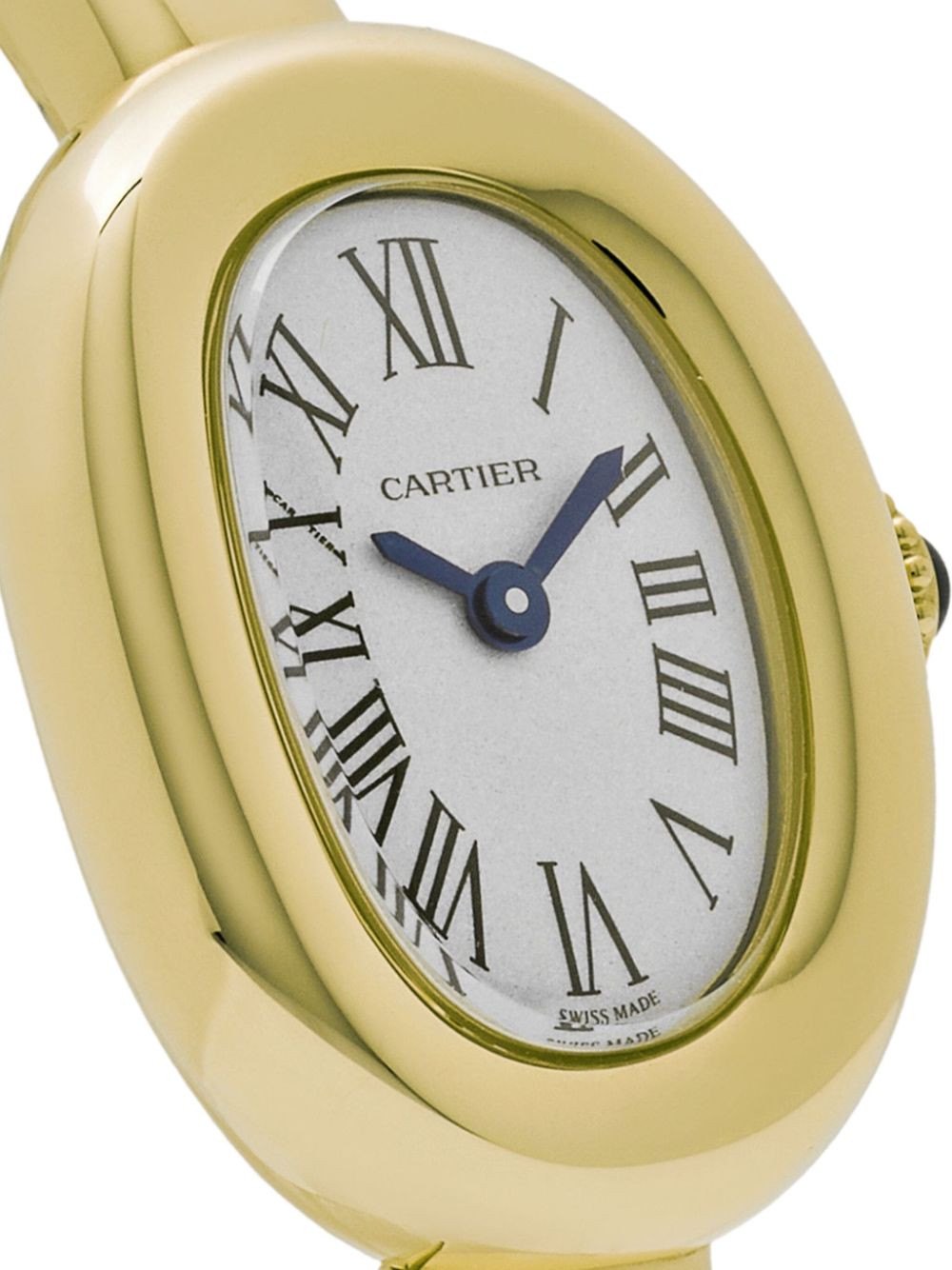 Cartier 2024 ongedragen Baignoire 24,6 mm horloge - Wit