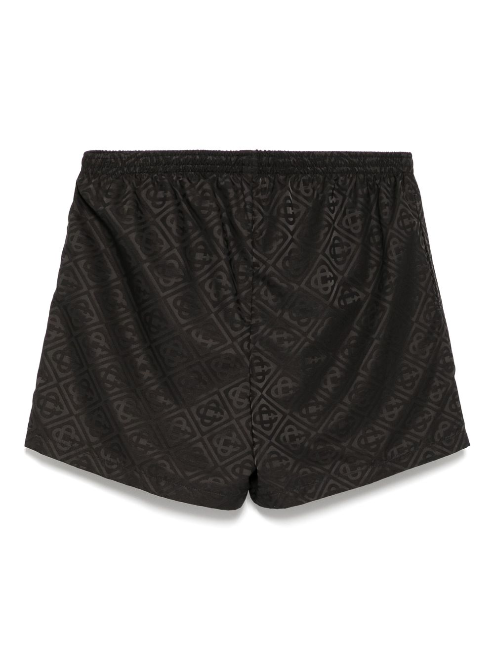 Casablanca monogram swim shorts - Black